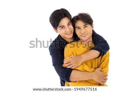 Asian gay couple white Interracial marriage