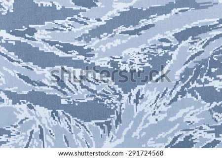 Navy digital blue tigerstripe camouflage fabric texture background
