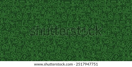 Recycle background. ecological concept. ecological waste management and a sustainable. sign of recycling. rot ecological lifestyle. vector design.