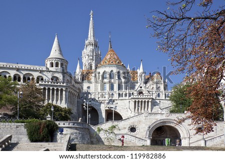 Fisherman\'s Bastion in Budapest