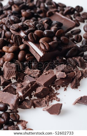 Chocolate and coffee in good taste brown mix!
