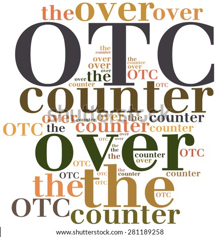 OTC. Over the counter. Business abbreviation.