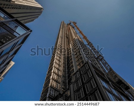 Similar – Foto Bild Wolkenkratzer im Bau