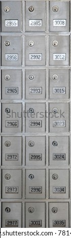 Postal boxes
