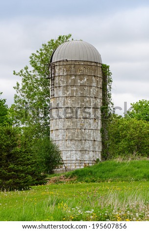 Old farm silo