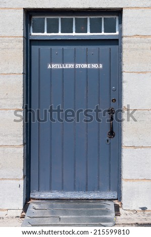 Artillery Store Door