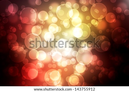Abstract night light background, color light background,circle light