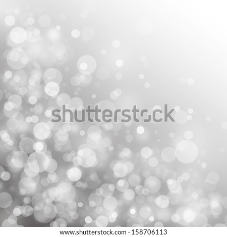 Circle light on gray background, abstract light background