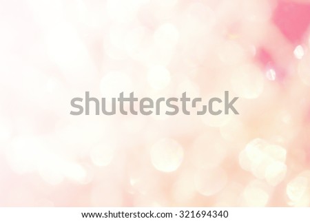 Bokeh Background. Night Light Circle Background for Christmas or New Year and Celebrate,