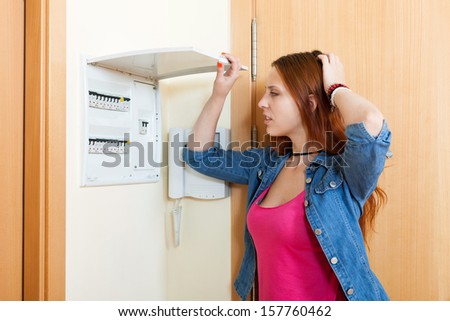 Similar – Image, Stock Photo Sad light switch on polaroid