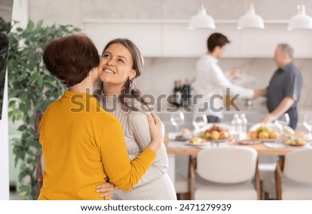 Similar – Image, Stock Photo Kiss! kiss Welcome