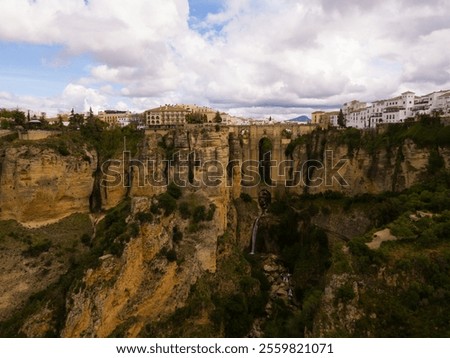 Similar – Image, Stock Photo Ronda Lanedscape in Andalusia, Spain