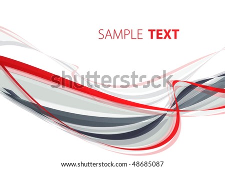 Abstract Red And Gray Template. Vector - 48685087 : Shutterstock