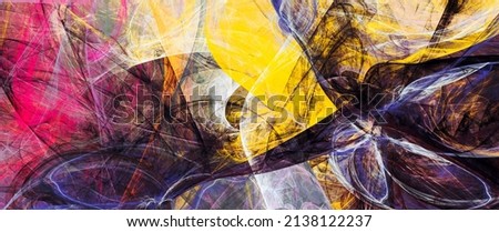 Abstract paint background. Art painting. Fractal artwork for creative graphic design