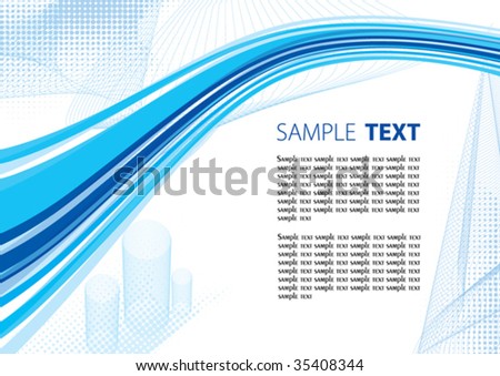 Business technology abstract background. Vector