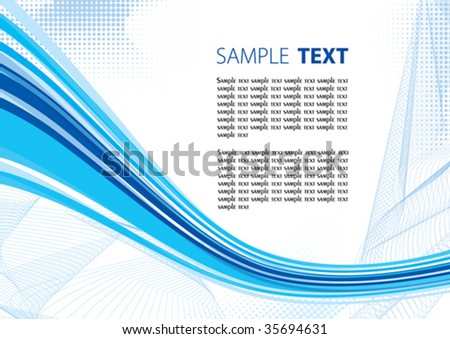 Business technology abstract background. Vector