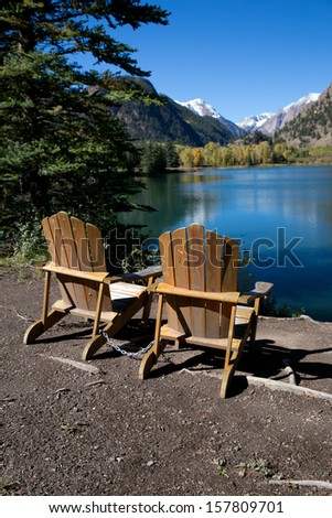 Relaxing Mountain Lakeside Vacation in the Rocky Mountains