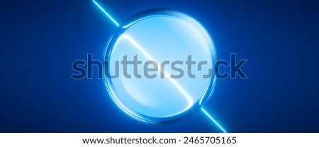 Similar – Image, Stock Photo Minimal Abstract Macro Closeup of Isolated Large Diaphragm Condenser Microphone grill and Capsule