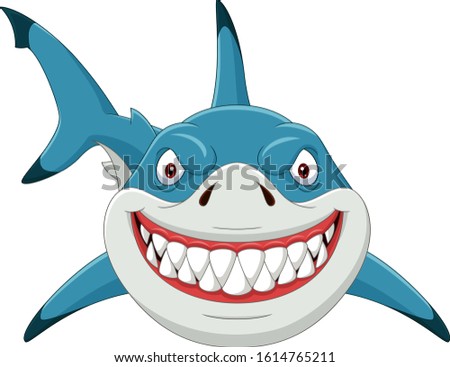 Smiling Shark Clipart | Free download on ClipArtMag