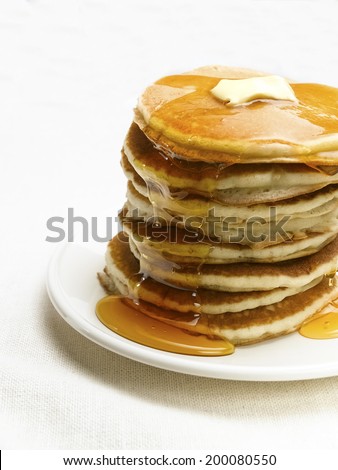 Table with Pancakes
