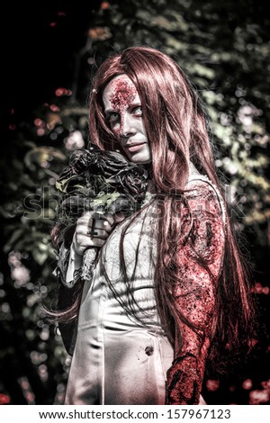 Halloween Zombie Bride