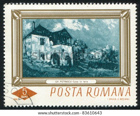ROMANIA - CIRCA 1966: A stamp printed by Romania, shows picture 