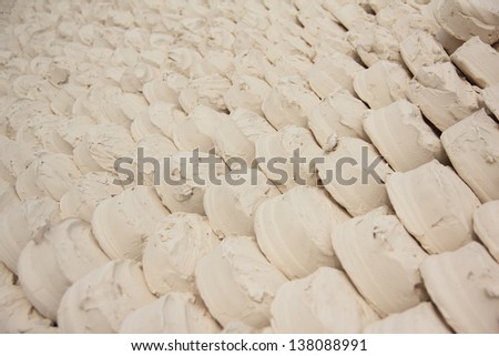 Miracle of White Clay Filler (The Clay of Din Sor Phong).It is powder use for face or body. Or for major festival for example Songkran festival ,Thailand