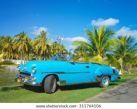 Cuba 2005 Year .December 15 . Cuba cars in Havana
