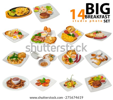 Big breakfast set