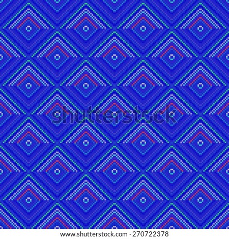Blue decorative tile able pattern