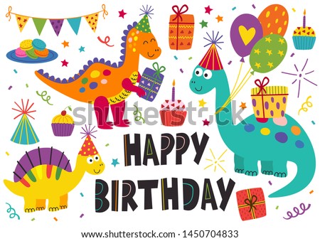 Dinosaur Birthday Clipart | Free download on ClipArtMag