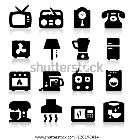 Home Appliances Icons