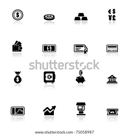 Icon set  Financial	