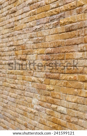 brick wall background used decorate home
