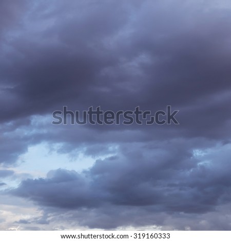 heavy rain storm clouds, thunderstorm dramatic sky, bad day weather background