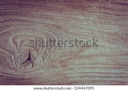 wood rough grain surface texture background, image used vintage filter
