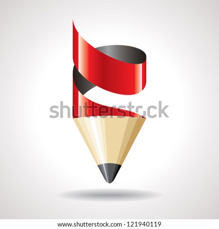 creative pencil vector