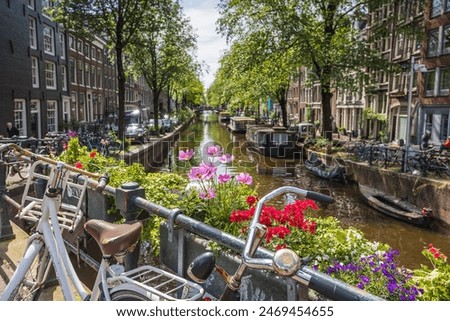 Similar – Image, Stock Photo bicycle bridge