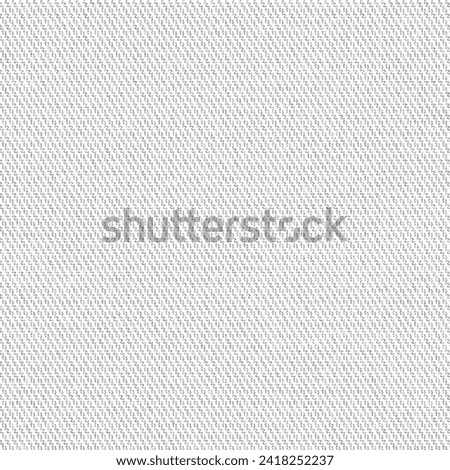 Wool or cotton twill fabric. Detail from a gray denim cloth. Woolen blanket texture. Textile background. Abstract vector seamless. 