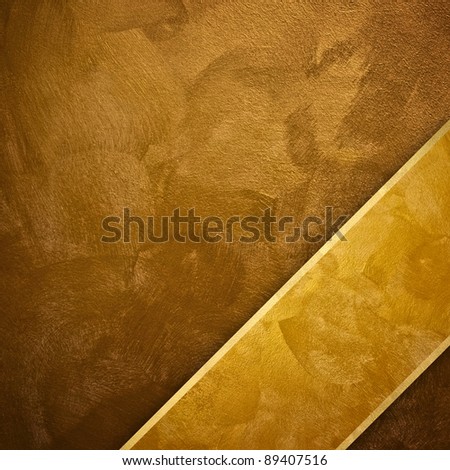 golden background with strip