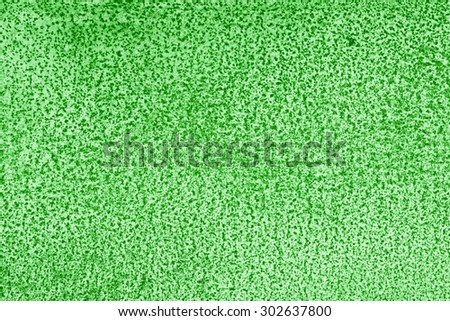 Green. Aged grunge abstract metal concrete texture with dents rust fungus scratches