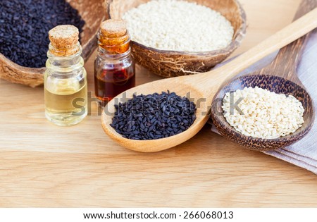 Sesame - Natural spa ingredients  for Scrub and  skin care.