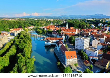 Similar – Image, Stock Photo Kempten Tourism Trip