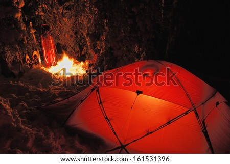 outdoor, camping, lapland, sweden