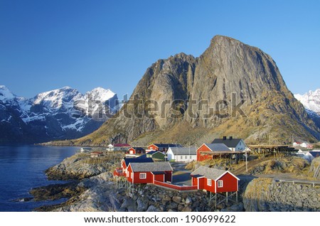 dream place: robuer on Lofoten Islands