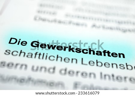 The German word \