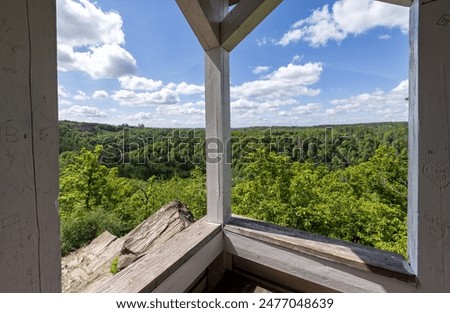 Similar – Foto Bild Schutzhütte Hütte Ausblick