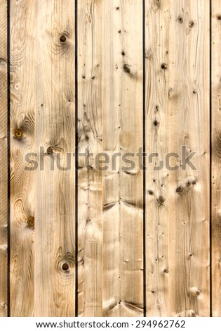 Rustic wooden boards or planks of fence