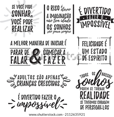 Inspirational Quotes in Portuguese (Brazil)