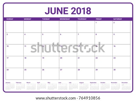 June 2016 Printable Calendar with Notes | Download Free Vector Art ...